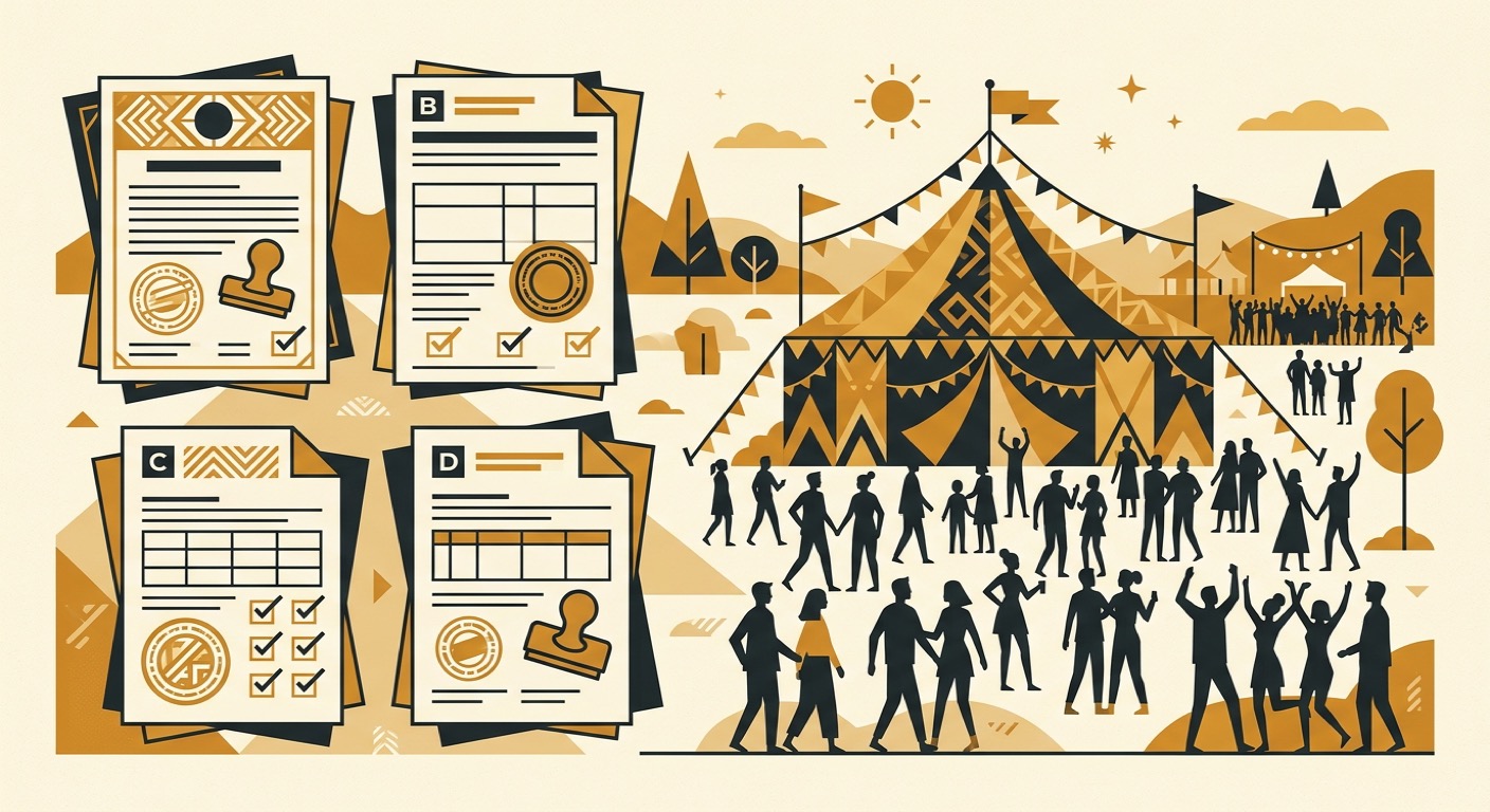 Vergunningen voor je evenement: welke heb je nodig?